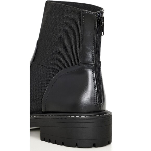 EVANS WIDE FIT Tammy Ankle Boot - black, NEW! Women's Size 9.5 Wide - Picture 10 of 11